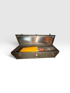Craftsman 30-Inch Metal Tool Chest with Hand Saws, Hardware and Assorted Tools