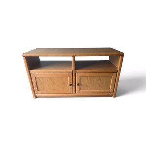 Wood storage cabinet  media center