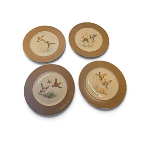 Set of 4 Flintridge China Game Birds series