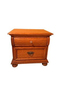 Lexington Solid Wood Two-Drawer Nightstand  24 Inches