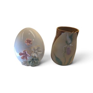 Home Deor  Vase  Egg with Flowers