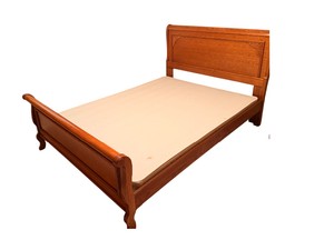 Lexington Furniture Cottage Collection Queen Sleigh Bed  Made in USA and Box Spring