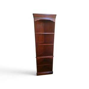 Corner Wood Bookcase