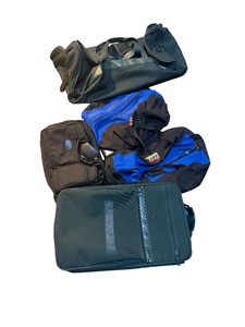 Lot of 5 Assorted Travel, Duffel & Carrying Bags
