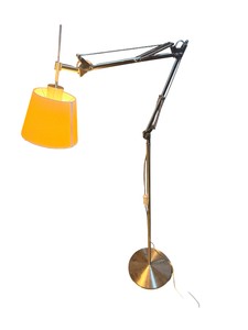 Adesso Architect Adjustable Task Floor Lamp  Satin Steel