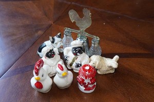 Vintage Salt and Pepper Shaker Sets