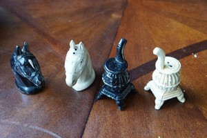 Vintage Cast Iron Salt and Pepper Shaker Sets