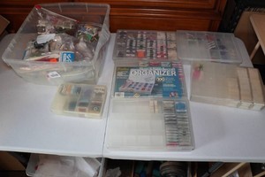 Assorted Embroidery Floss with Organizers
