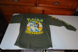 Vintage Pokemon Blastoise Youth Long Sleeve - Large