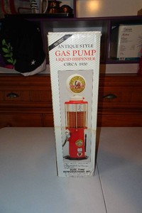 Olde Time Reproduction Antique Style Gas Pump 18 Liquid Dispenser
