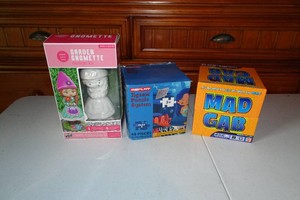 Garden Gnomette Design Kit, Jigsaw Puzzle and Mad Gab Game