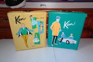 Vintage Mattel Ken Doll Carry Cases