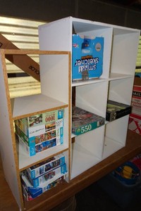 2 Cube Storage Shelves