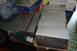 Vintage Metal Storage Cases