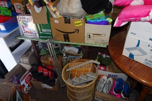 Large Assortment - Cleats, Wicker Baskets, Home Dcor, Vintage Suitcase