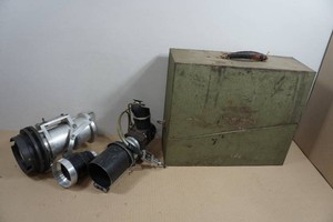 Antique Nippon Kogaku Camera Lens System with 3 Lenses and Metal Case