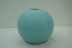 Textured Globe Vase 11 tall