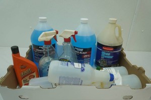 Windshield Washer Fluid, Fast Orange, Glass Cleaner