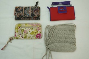 new Red Hat Ladies Wallet Purse And other purses and bags Vera Bradley
