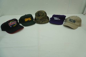 Mens Baseball Caps (4ct) & Hunting Hat (1ct)