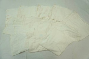 vintage Curity cloth diapers