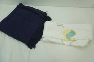 navy blue bedspread, terry baby blanket