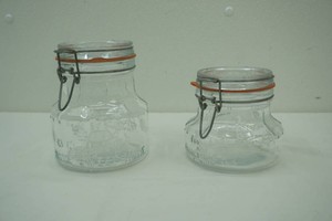 NEW Clear Glass Storage Containers  candy jars  apothecary jars