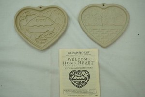 The Pampered Chef Welcome Home Heart Stoneware Cookie