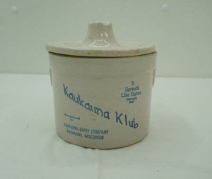 Vintage Kaukauna Klub Cheese Crock