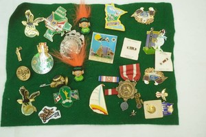 Collection of Vintage Pins and Metals