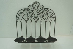 metal wall decor candle sconce 17 x 18
