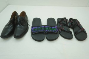 NEW Mens Clarks Black Dress Shoes, Mens Sandals Size 1011