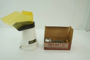 Meat & Food Grinder Presto Pop Lite Popcorn Popper