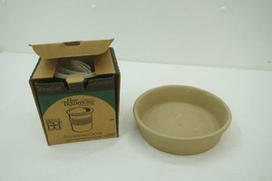 The Pampered Chef Stoneware Crock & Baking Dish