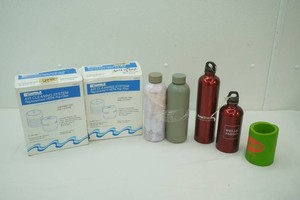 Kenmore Air Cleaning System Pre-Filters Aluminum Water Bottles, Can Koozie