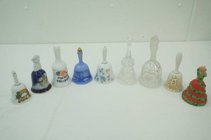 VIntage Glass & Porcelain Bells