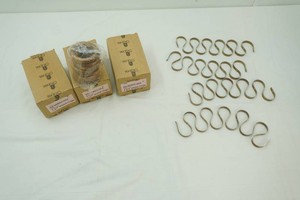 Vintage Wood Rings and Drapery
