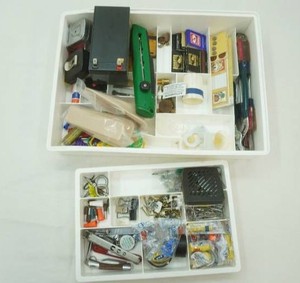 Hardware Supplies and Organizing Container