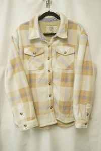 Sage womens pplush plaid sherpa-lined shirtjacket ofetn called Shacketsize XL