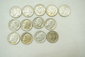 1974 Eisenhower Silver Dollar with no mint mark