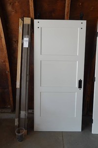 Sliding barn style door