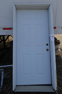 36 walk in door