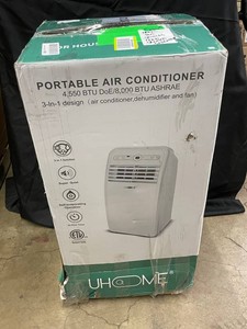 UHOME UPF1-08C Portable Air Conditioner 8,000 BTU 17.52 X 14.76 X 32.68 in