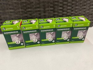 L1 - Greenlite High Efficiency Fixed Showerheads (Lot of 5)