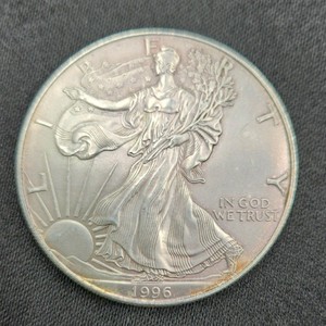 1996 American Silver Eagle $1 – Key Date – 1 Troy Oz .999 Fine Silver Bullion Coin
