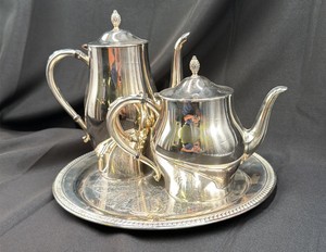 International Silver Company Silverplate 4-Piece Tea & Coffee Service  Hong Kong