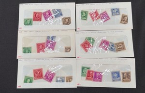 1940 U.S. Famous Americans Mint Stamp Collection  6 Complete 5-Stamp Groups  Scott 859-888