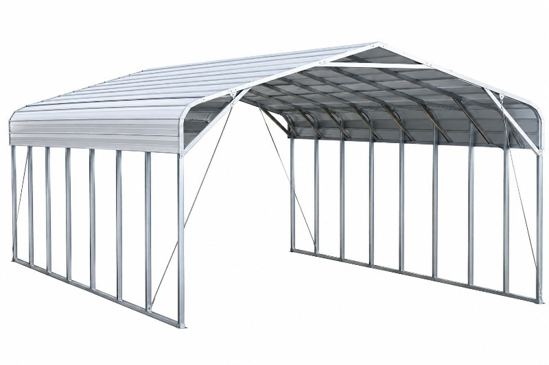 40x20x14FT ALL-STEEL CARPORT SKLP 2026 Unused SK-SC40