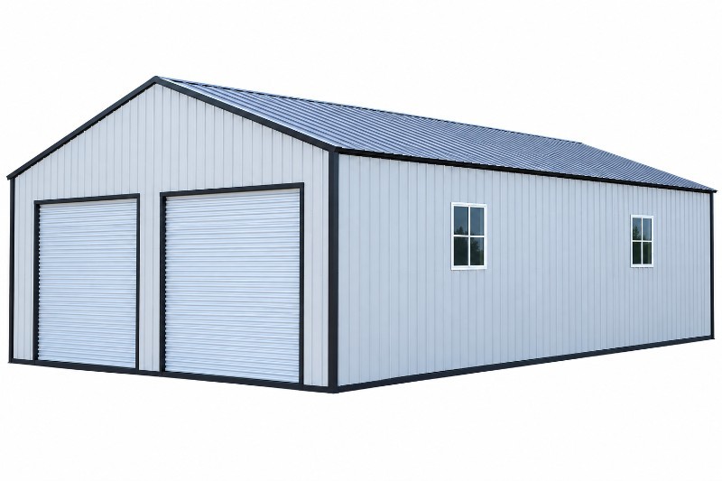 50FTx 30FTx 17FT Large Scale Storage Shed SKLP 2026 Unused SK-S5030