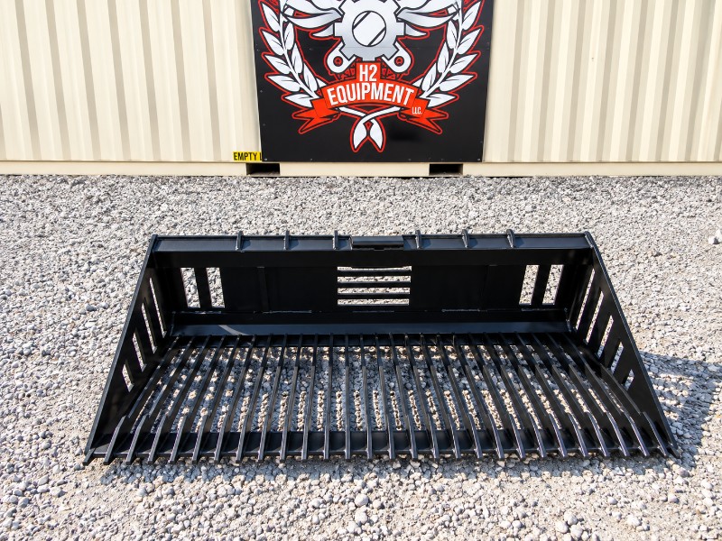 Skid Steer Rock Bucket Without Teeth GIYI 2026 Unused GY-RB66N